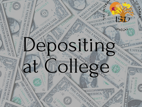 Depositing At College