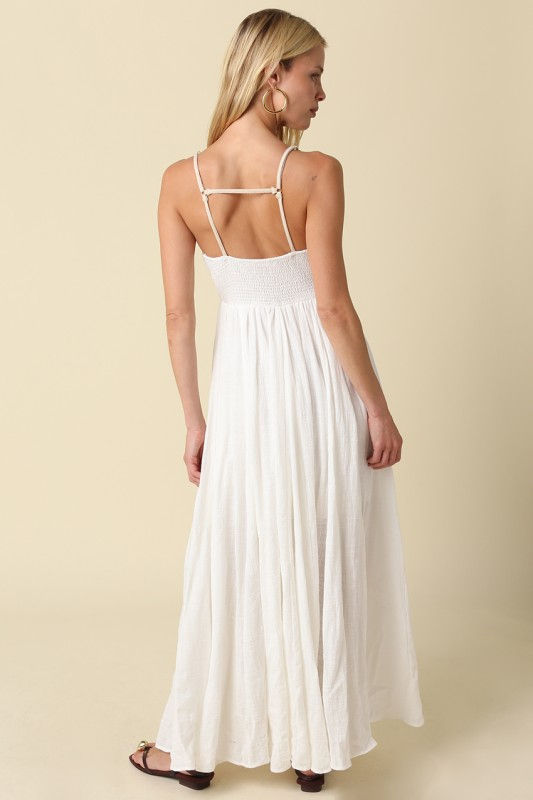Thumbnail: Sian Contrast Tie Maxi Dress