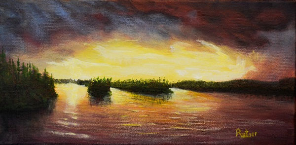 2-J-25 Edge ofthe Storm 8x16