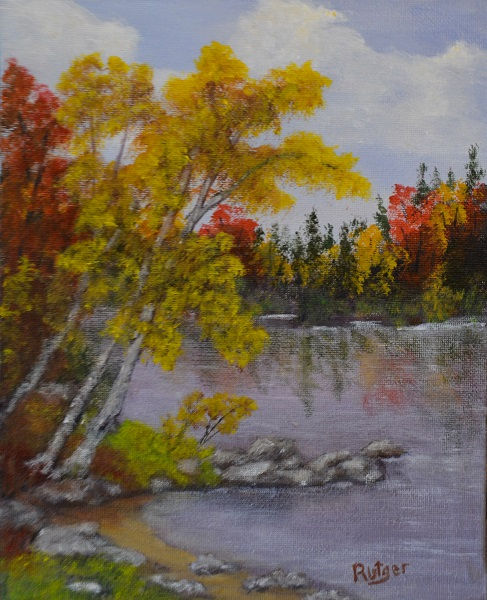 3-H-24 Fall's Beach 8x10