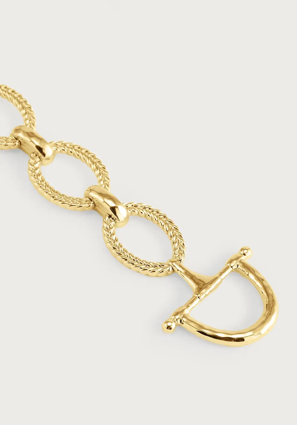 Thumbnail: Gold Cheval Chain Bracelet