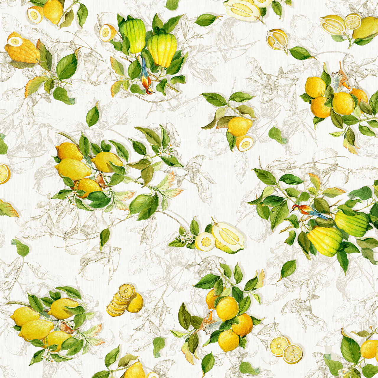 Limoncello Tablecloth 67x67