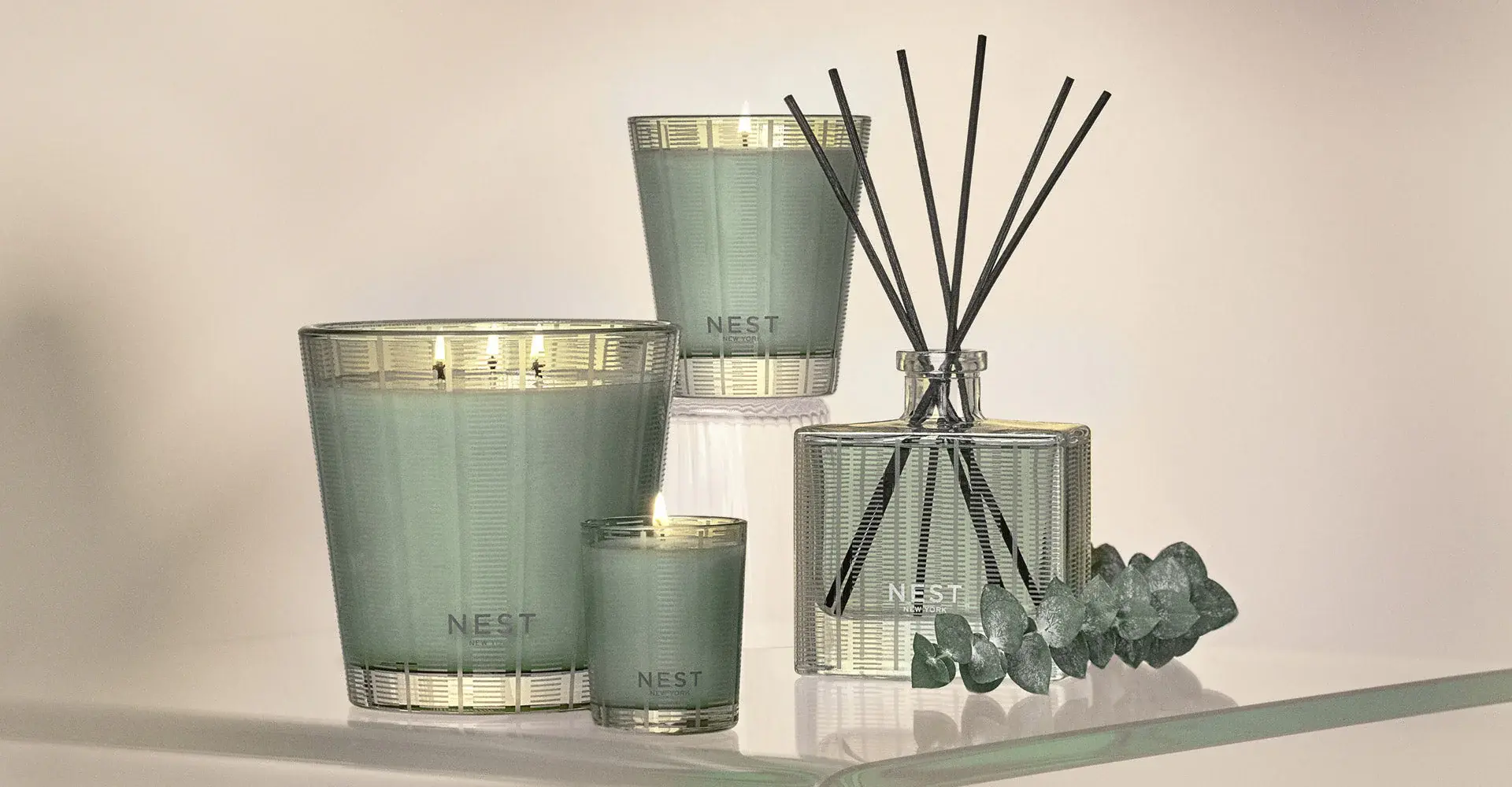 Wild Mint & Eucalyptus 3 Wick 21.1oz Candle