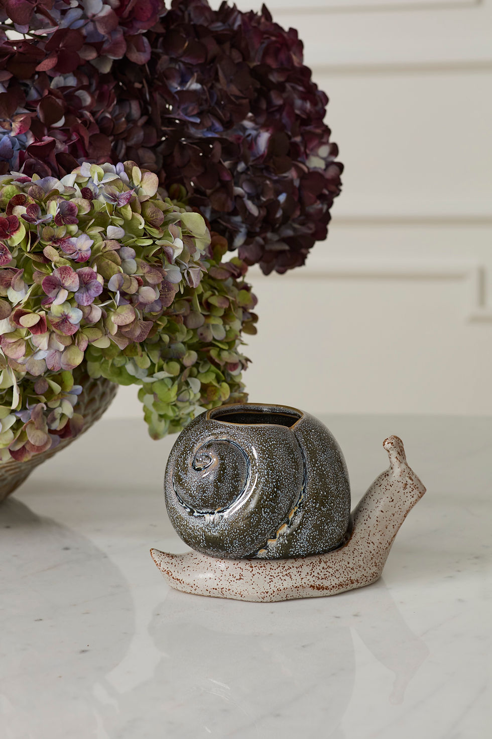 Thumbnail: Snail Pot with Saucer