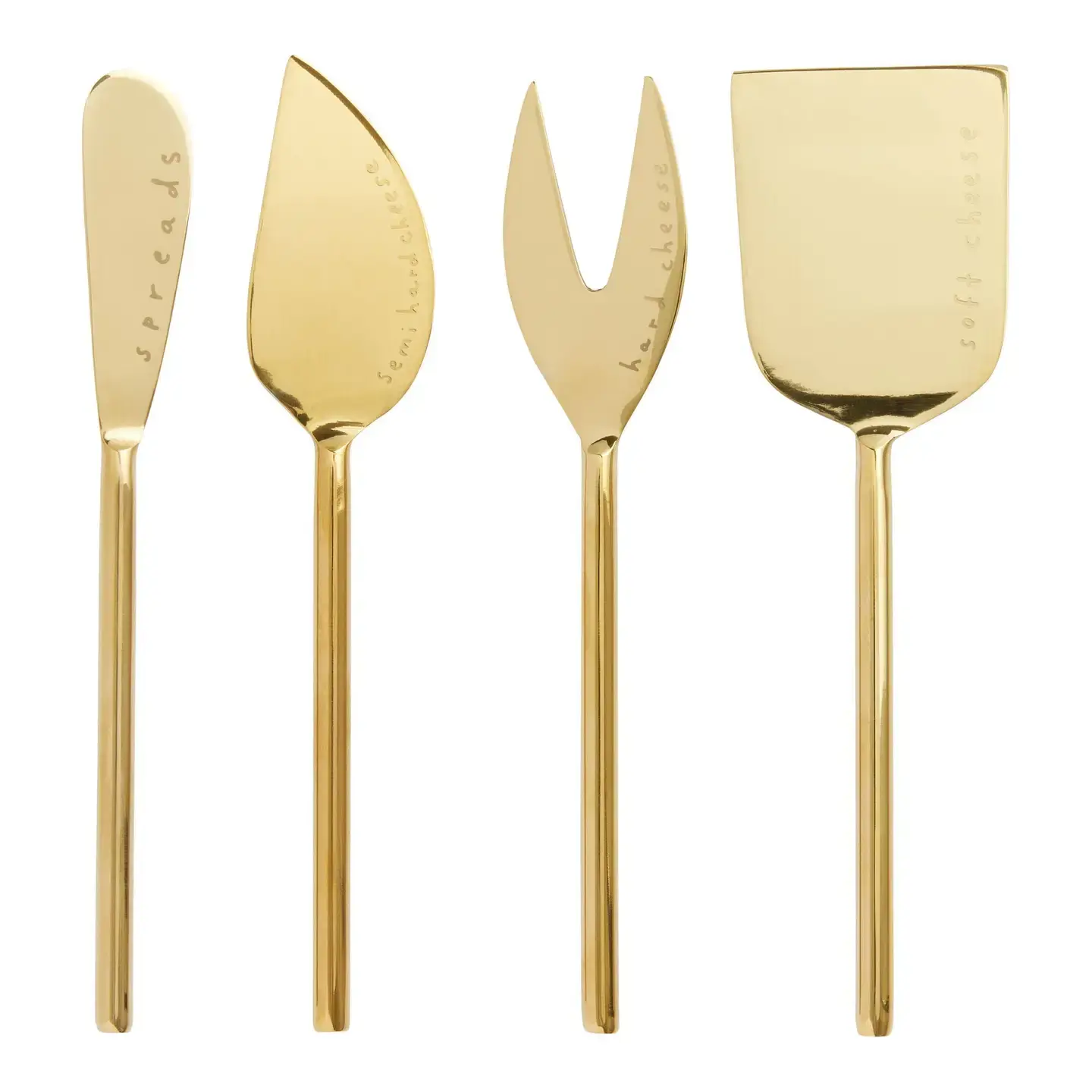 Meg Quinn Set of 4 Cheese Knives