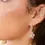 Thumbnail: Yarrow Flower Earrings White Opal