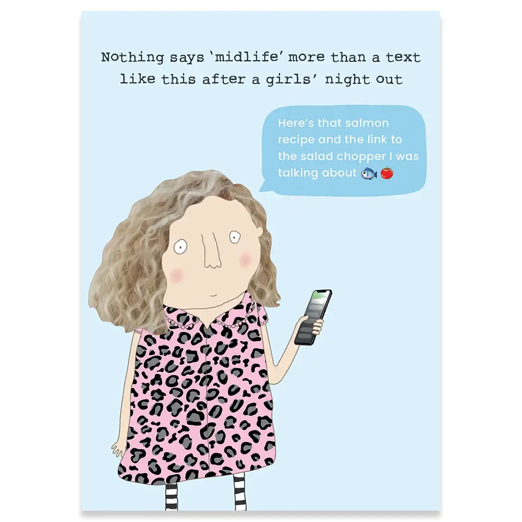 Midlife Birthday Card