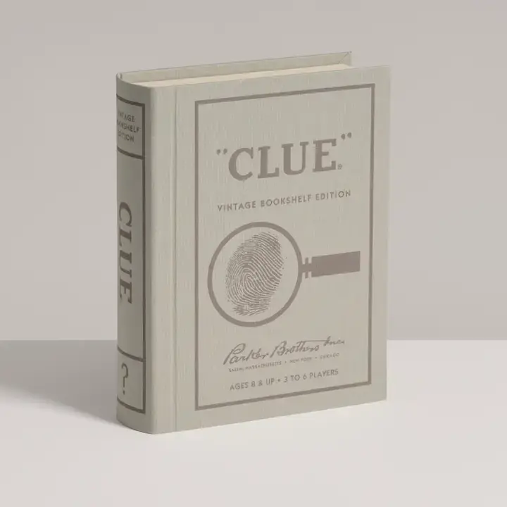 Thumbnail: Clue Vintage Bookshelf Game