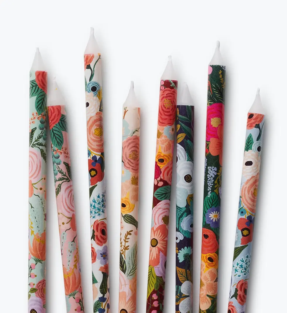 Thumbnail: Garden Party Birthday Candles