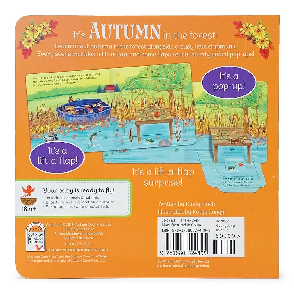 Thumbnail: Autumn in the Forest Lift-a-Flap Board Book