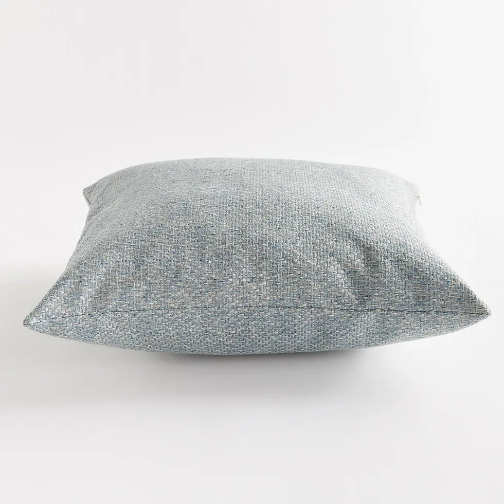 Thumbnail: Blake 20" Square Outdoor Pillow - Blue