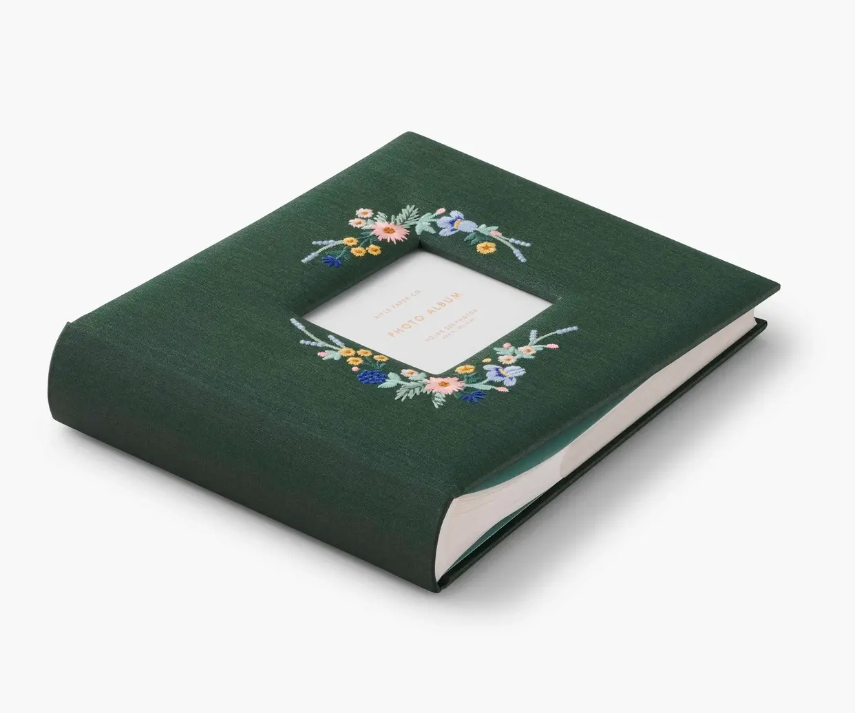 Wildwood Embroidered Heirloom Photo Album