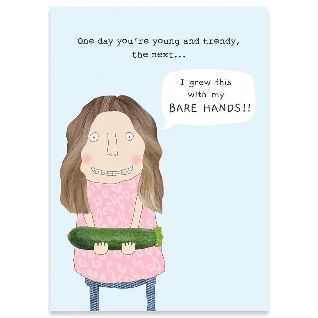 Bare Hands Birthday Card