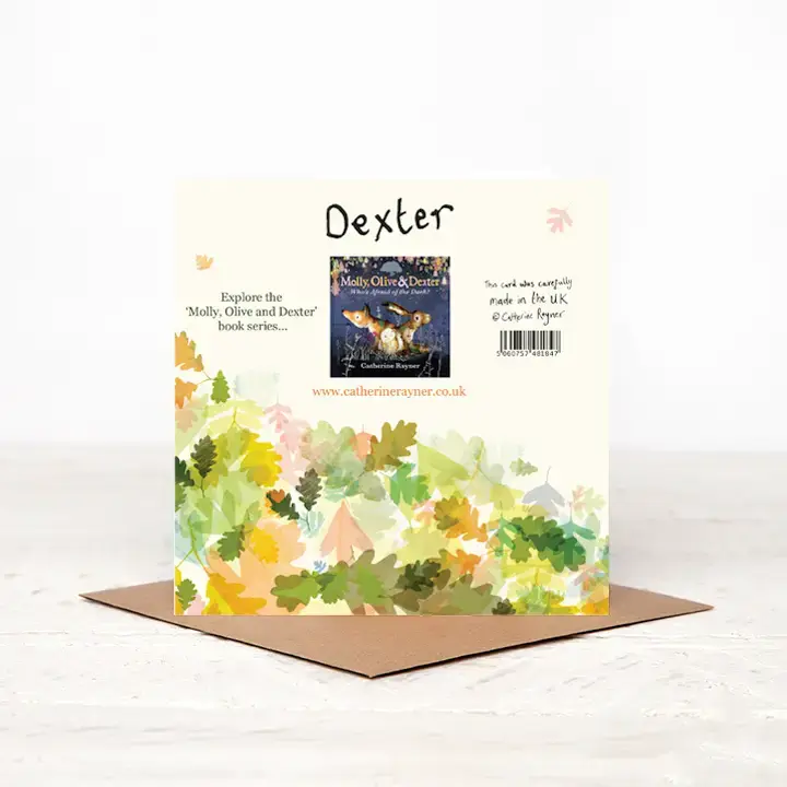 Thumbnail: Dexter Fox Birthday Card