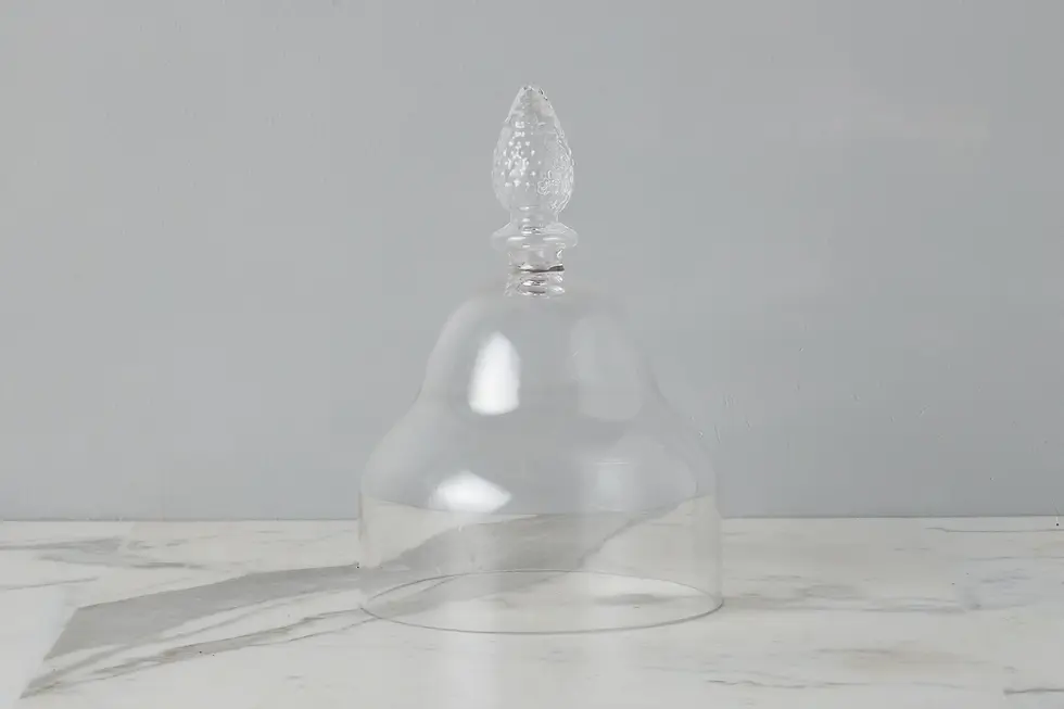 Thumbnail: Glass Teardrop Cloche