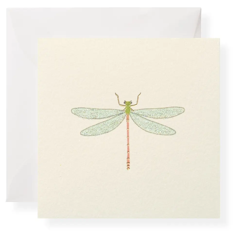 Madame Dragonfly Single Gift Enclosure Card
