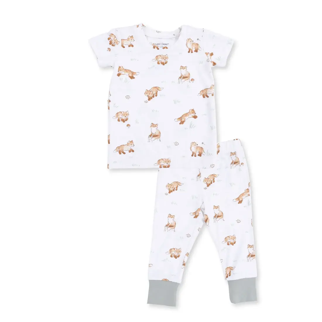 Little Explorer Fox Short Sleeve Loungewear Set