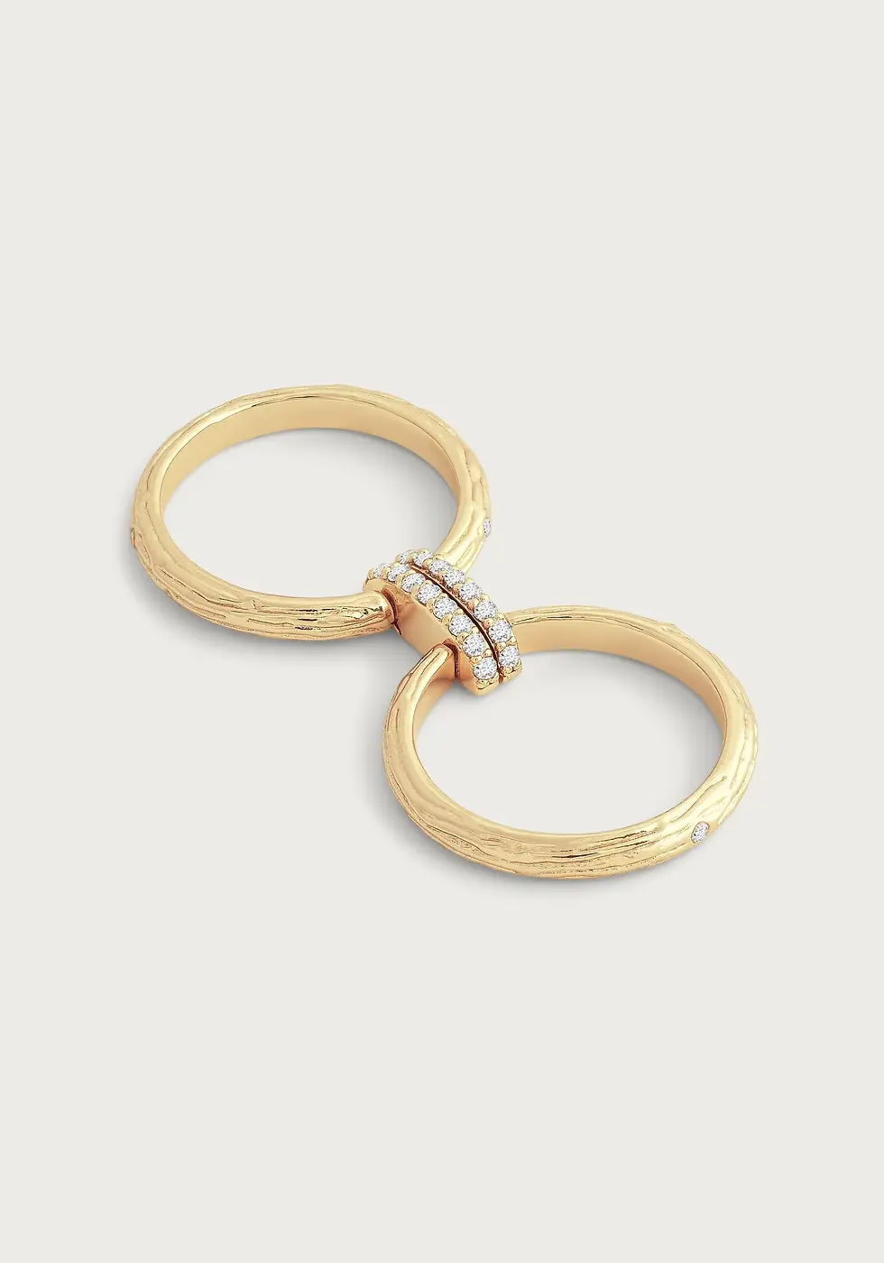 Thumbnail: Enchanted Forest Chain Double Ring