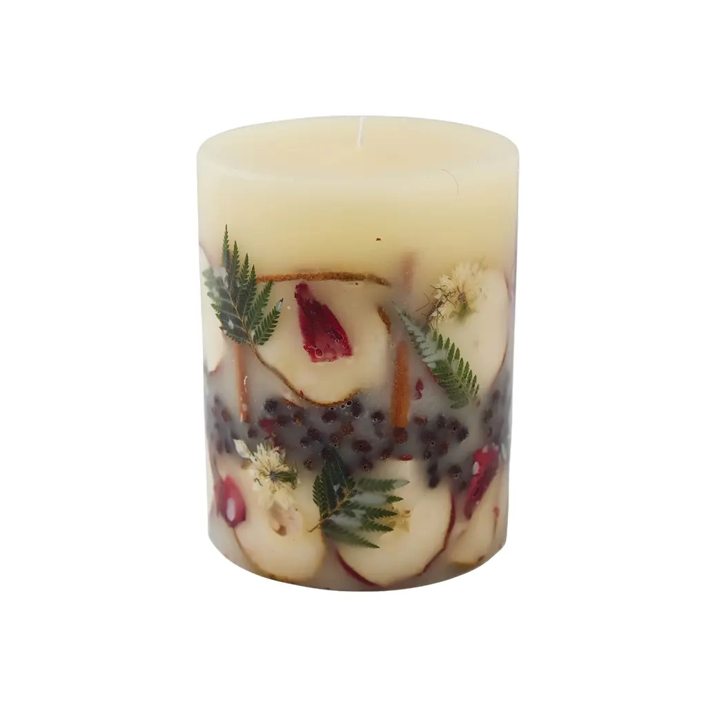 Spicy Apple Signature Botanical Candle w/Brass Tray 200hr