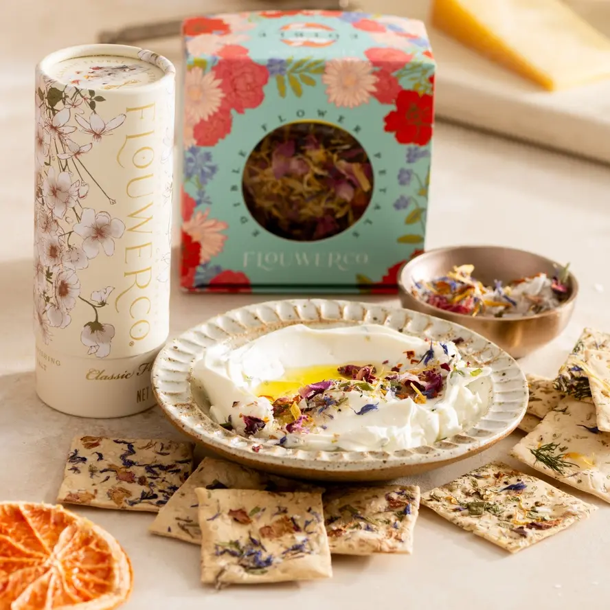 Thumbnail: Flouwer Co. Edible Flower Petals