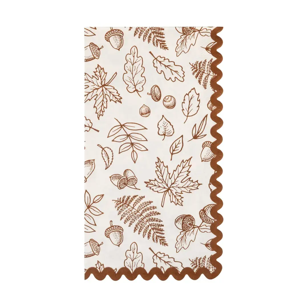 Fall Foliage Dinner Paper Napkins