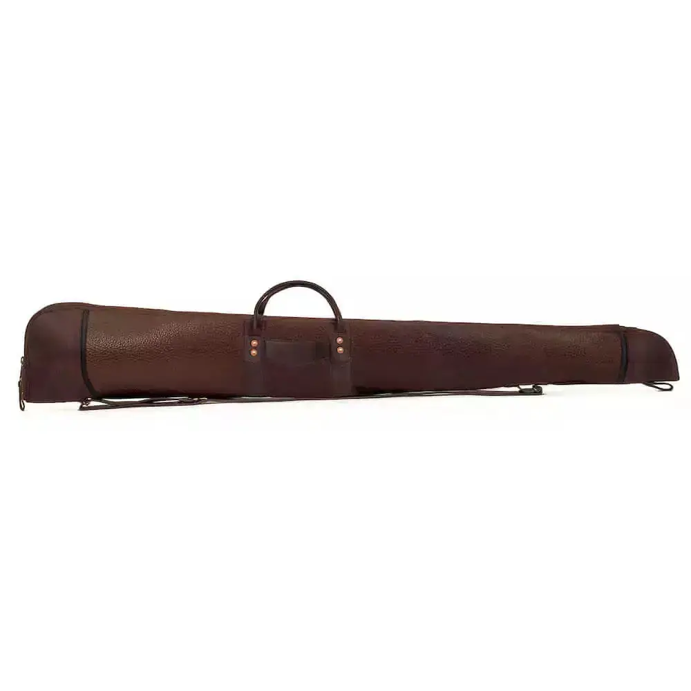 White Wing Waxed Canvas Hunting Shotgun Case- Espresso