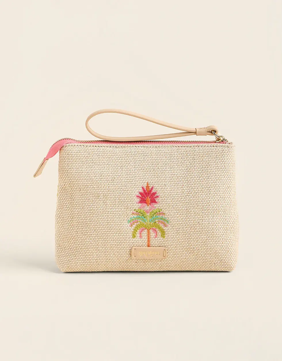 Thumbnail: Carina Wristlet Castillo Floral Palms