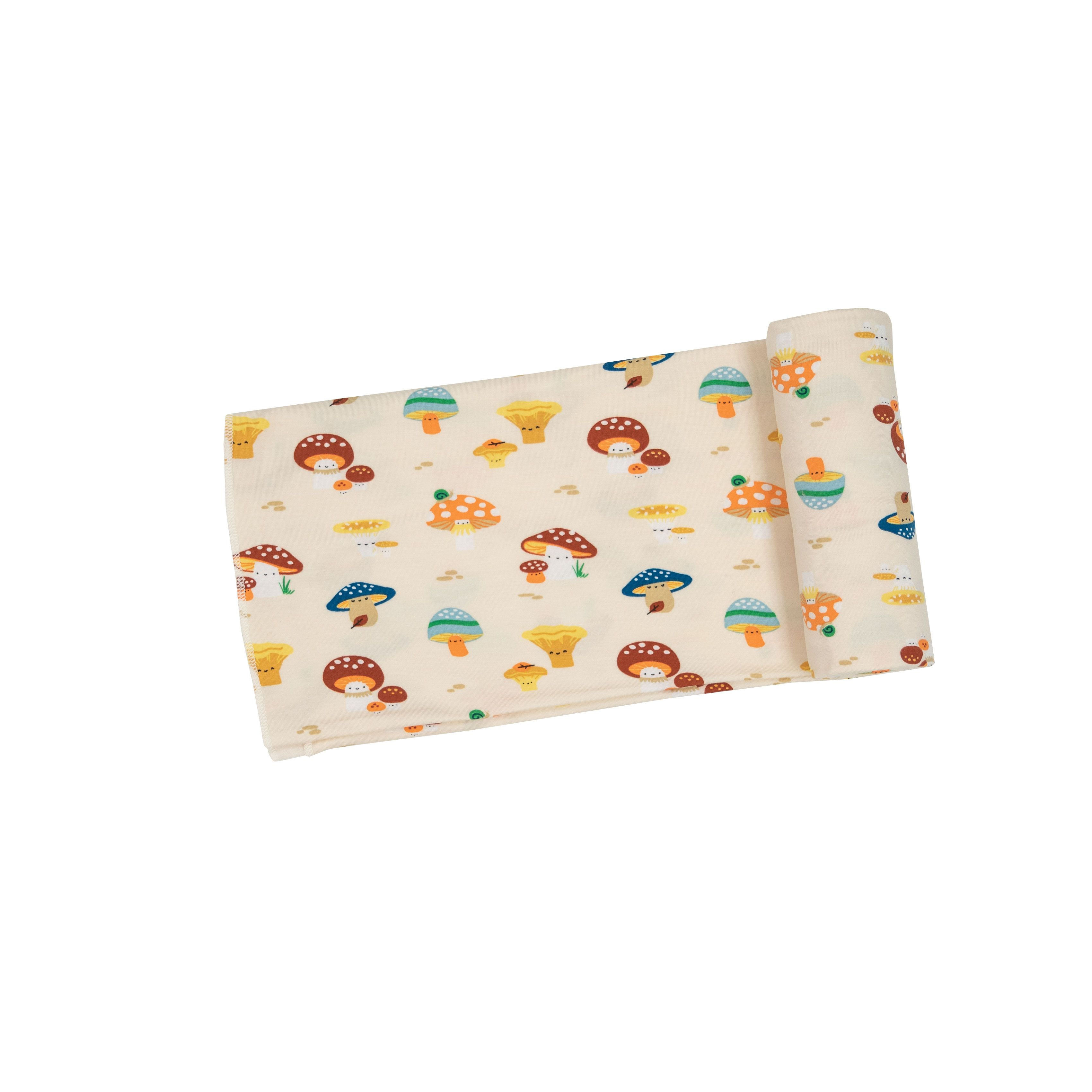 Mushroom Fun-Guys - Swaddle Blanket