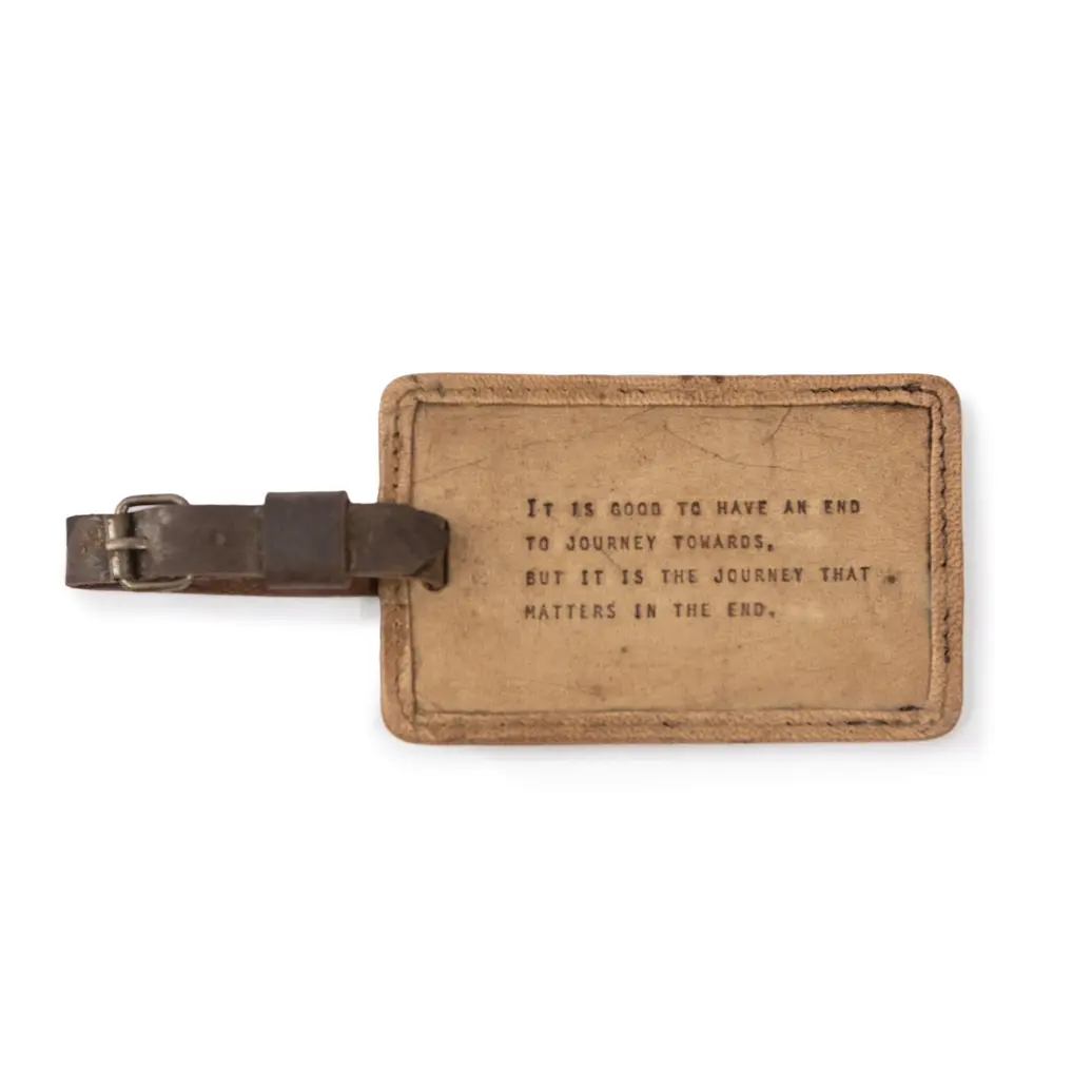 Journey Leather Luggage Tag