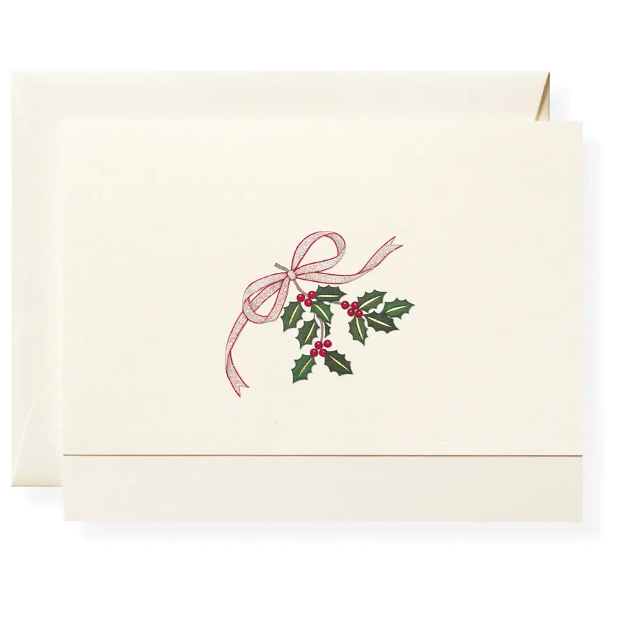 Thumbnail: Christmas Holiday Note Card Box