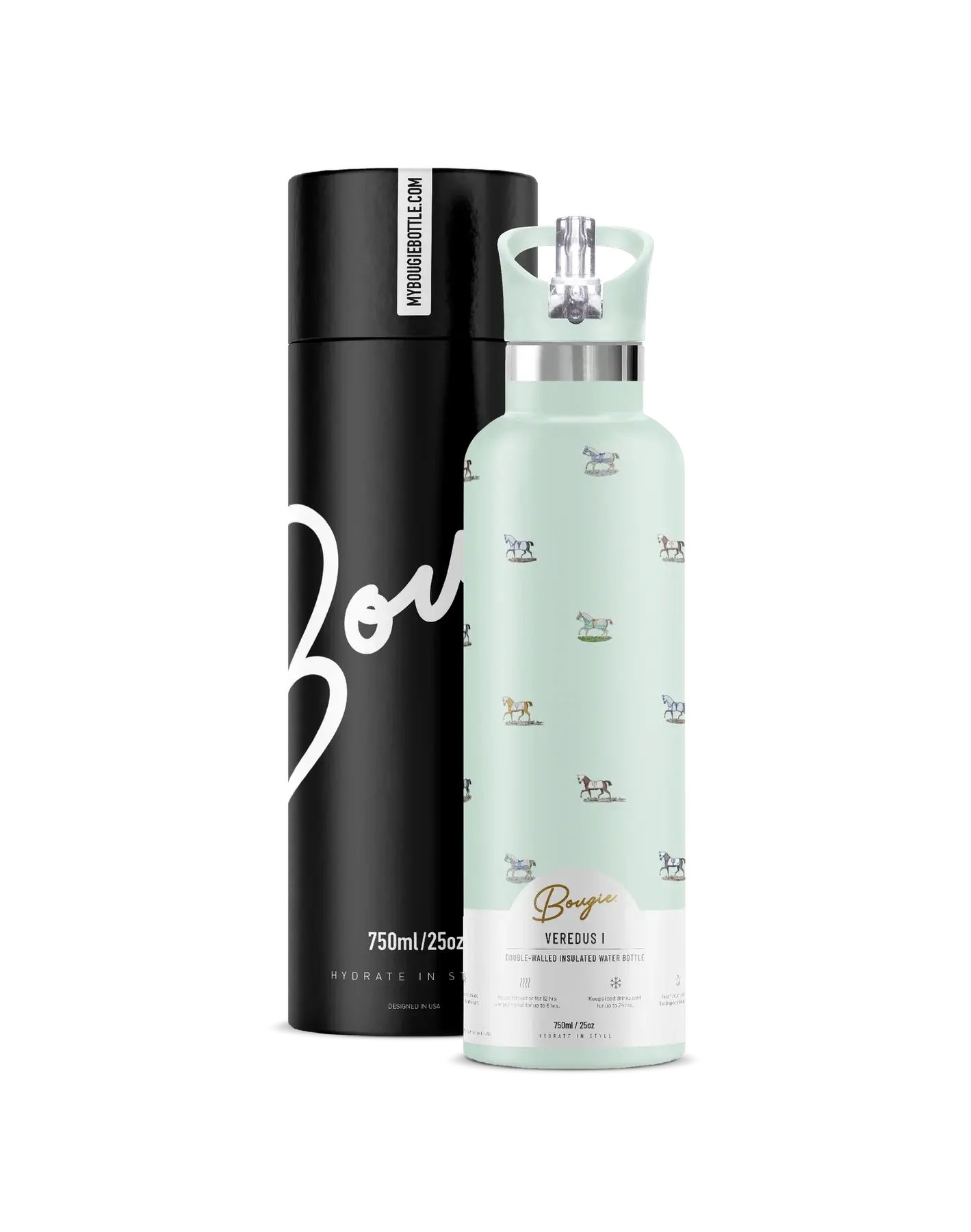 Veredus I 25oz. Mint Insulated Water Bottle