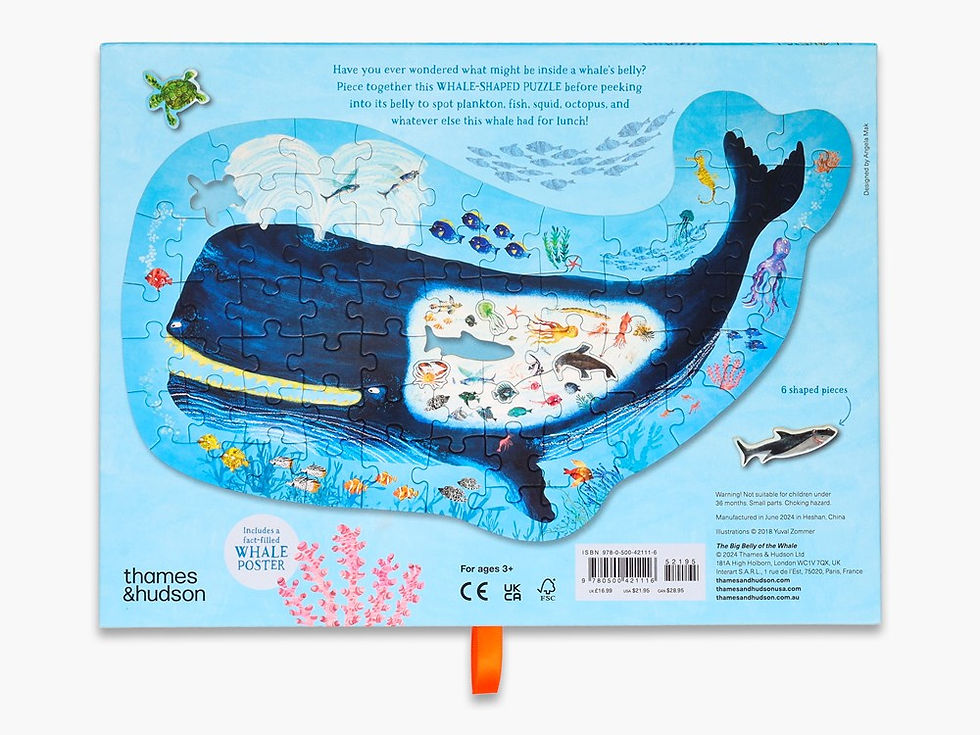 Thumbnail: The Big Belly of the Whale: A Shaped Jigsaw Puzzle
