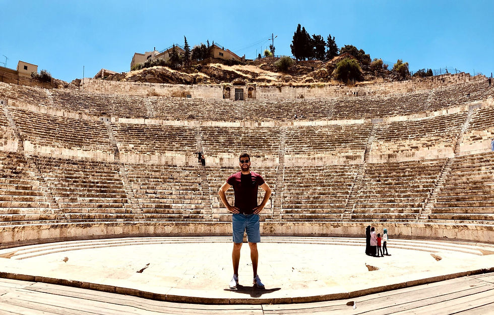 Roman v Roman Theatre v Ammánu