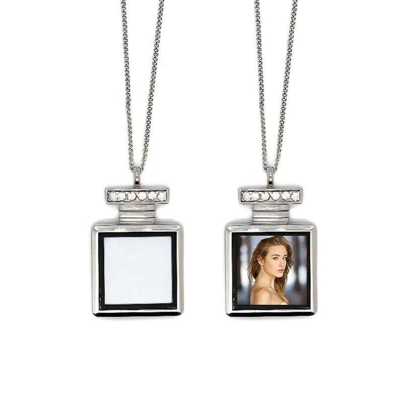 Miniatura: Perfume Bottle Shape Neckalces 