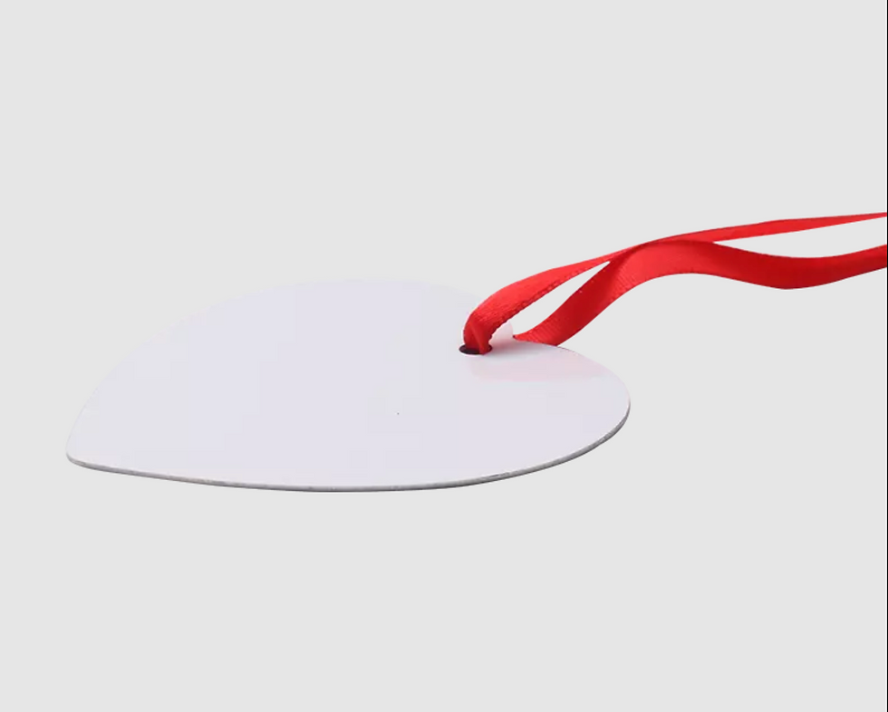 Miniatura: Aluminum Heart Ornament