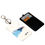 Miniatura: PU Card Holder Sublimation Keychains Blanks