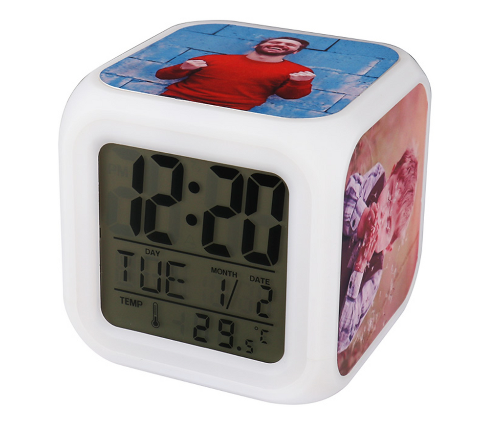 Miniatura: Clock LED Color Change Digital Alarm