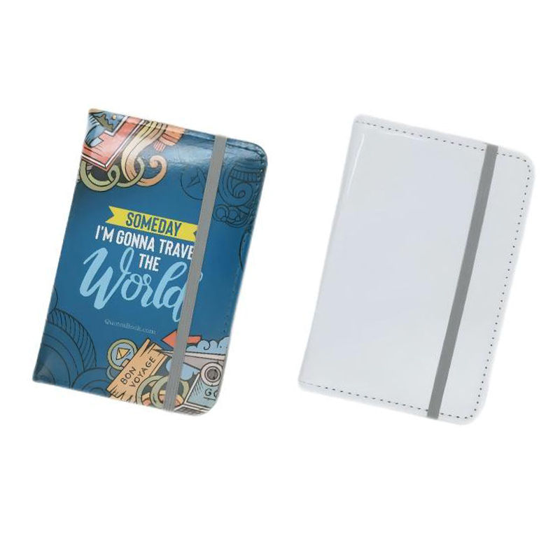 Miniatura: PU leather Sublimation Passport Covers Credit Card
