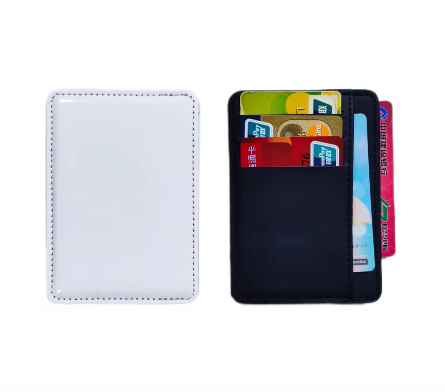 Portable Card Holder Sublimation Card Holder PU
