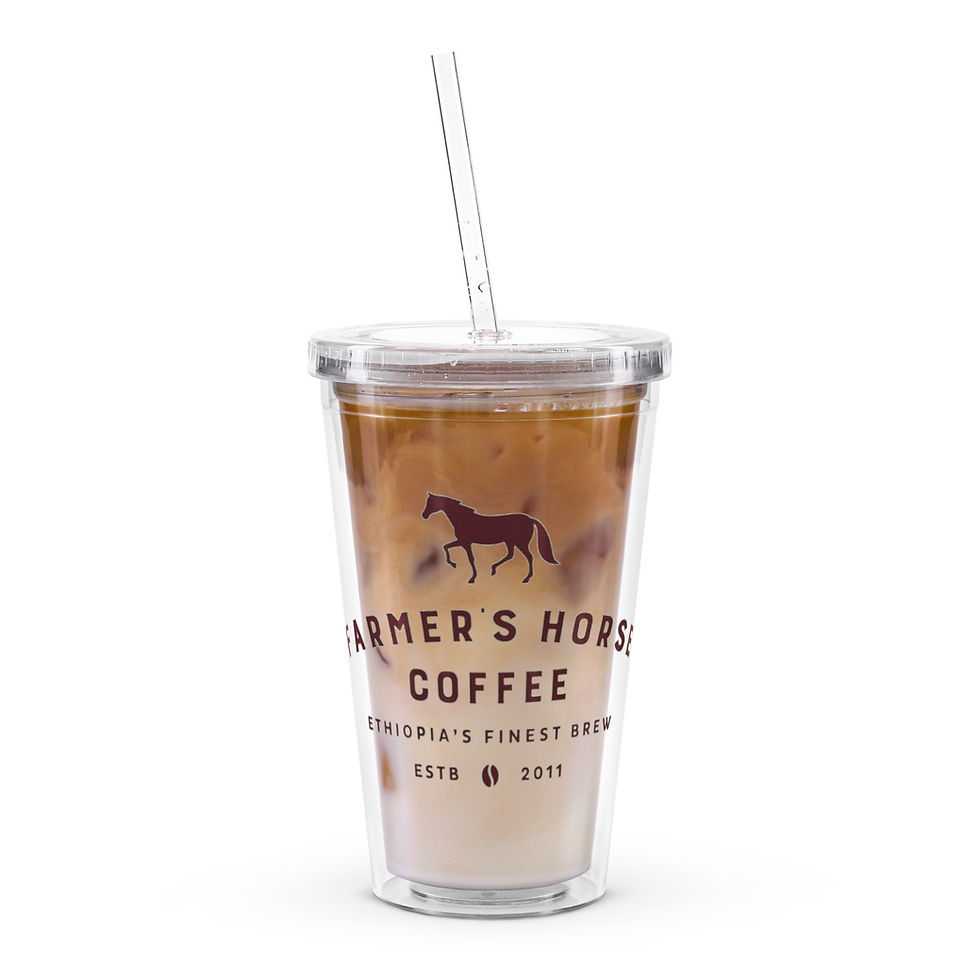 Thumbnail: Clear plastic tumbler