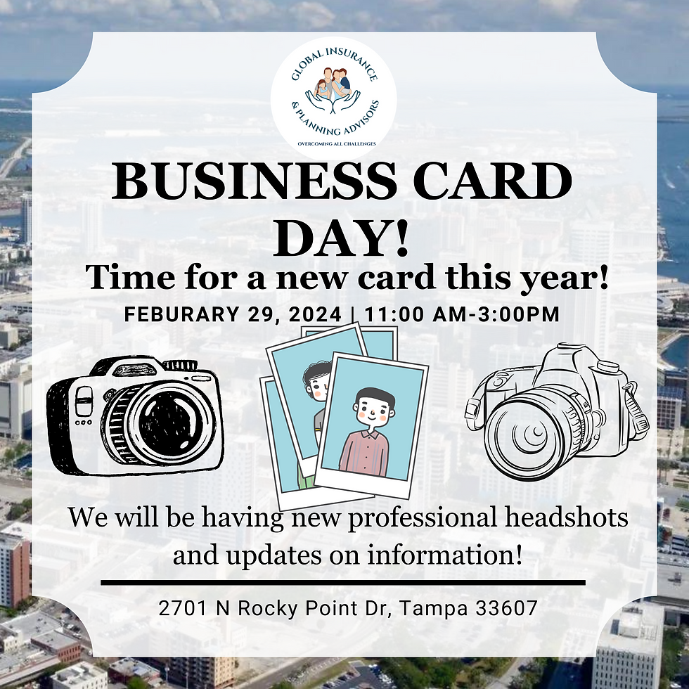 Business Card Day!