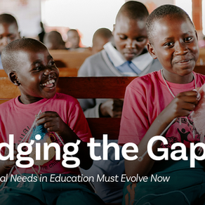 Bridging the gap; Why Special needs in Education must evolve now