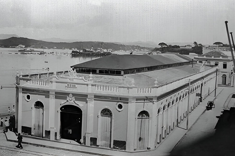 Imagem do novo Mercado Público Municipal meados da década de 1910