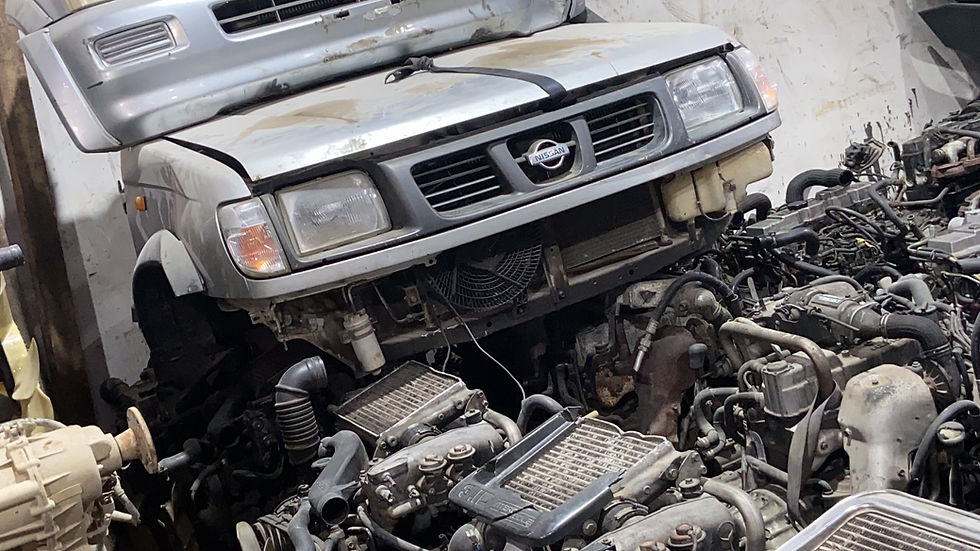 Thumbnail: Nissan Hardbody QD32 Non-Turbocharged Engine and Gearbox 