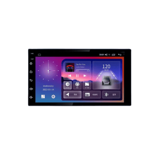 מערכת מולטימדיה AUTO לרכב עם מסך 7 אינץ' - התקנה מקצועית