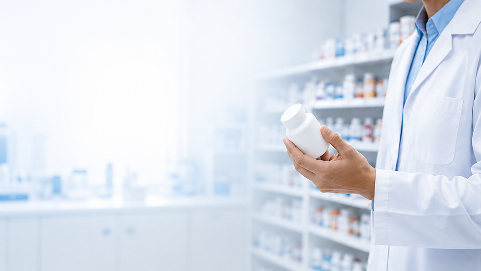Heart icon representing personalized, compassionate pharmaceutical care at XJX Specialty Pharmacy.