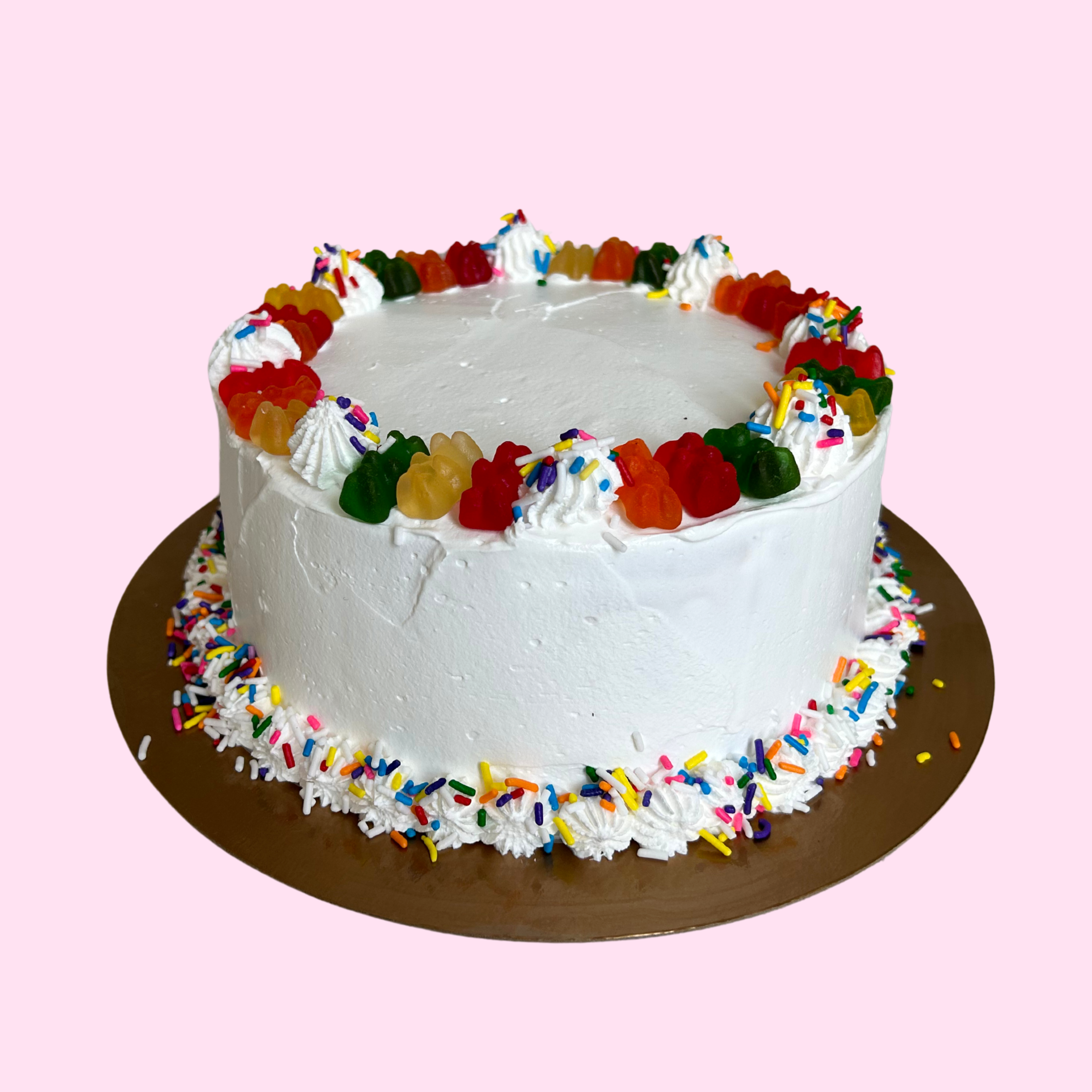 Décor Oursons & Vermicelles Arc-en-Ciel