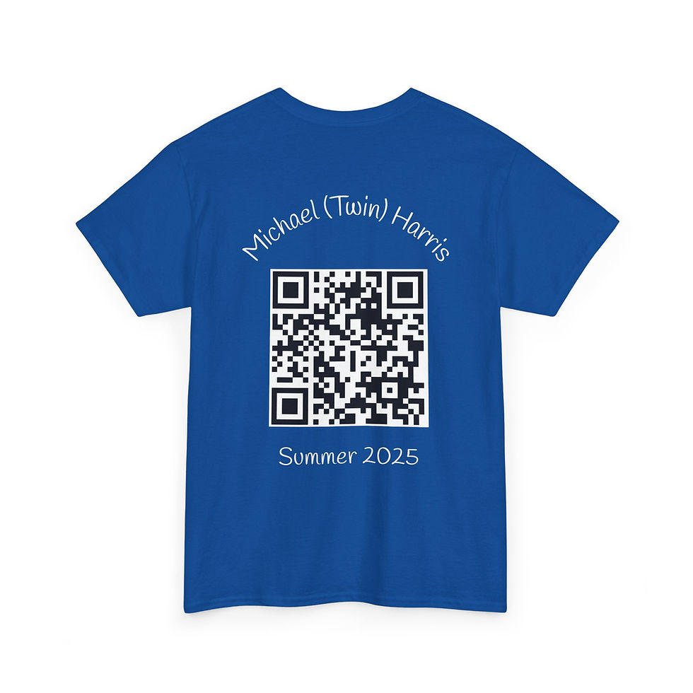 Thumbnail: Harlym Bluez - Dark Sippin & Steppin Unisex Heavy Cotton Tee