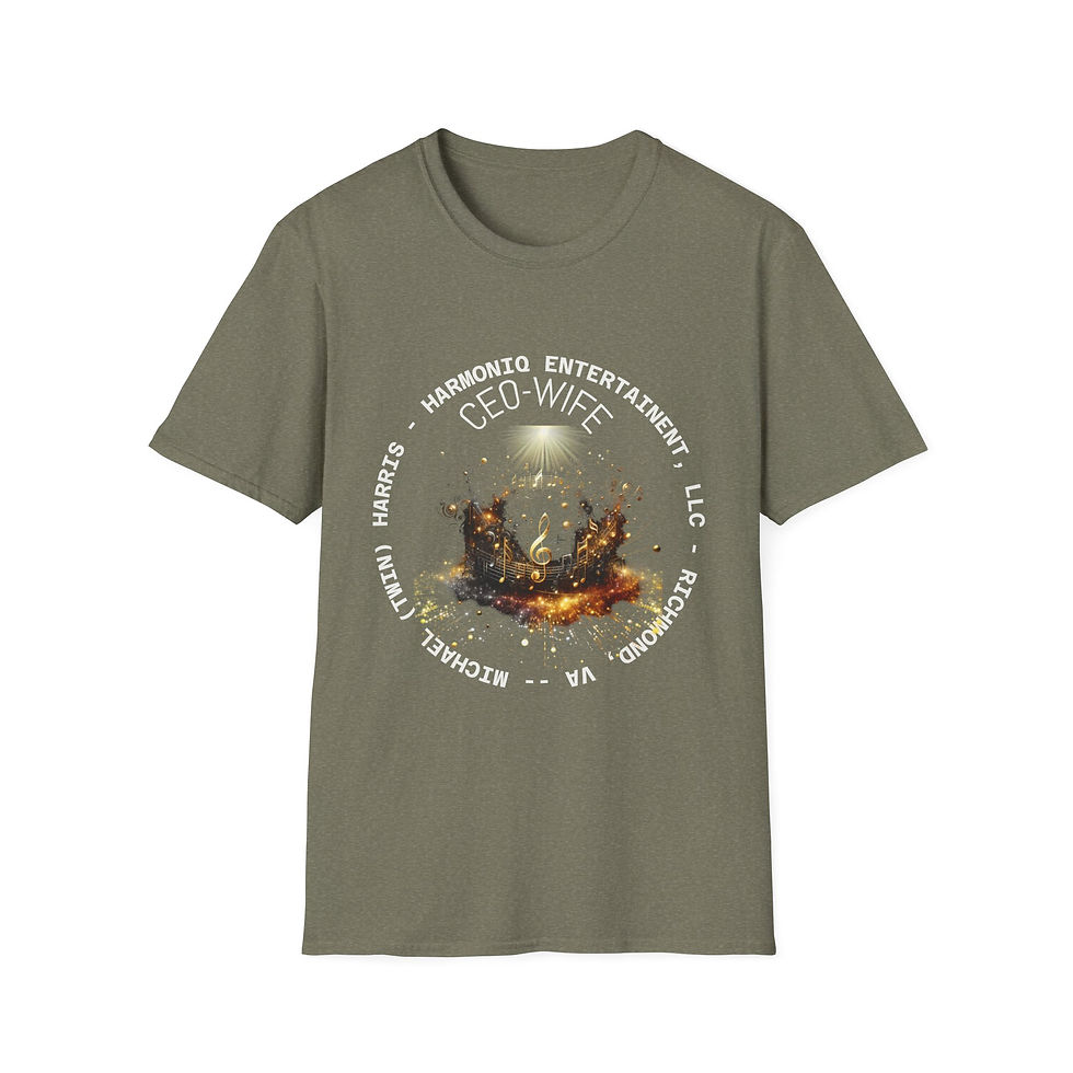 Thumbnail: CEO Wife Unisex T-Shirt w/ white lettering 