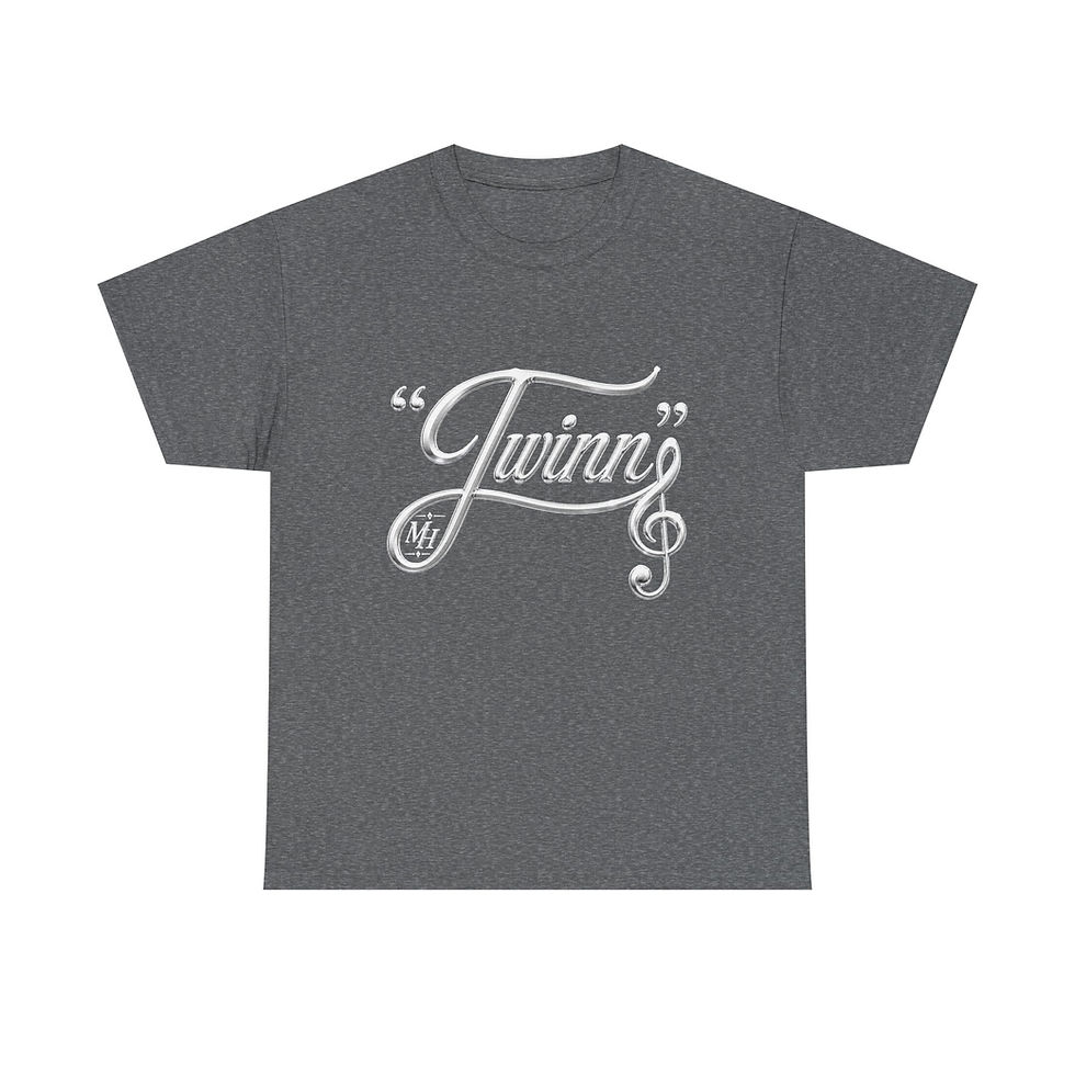 Thumbnail: Michael (Twin) Harris Dark Unisex Heavy Cotton Tee